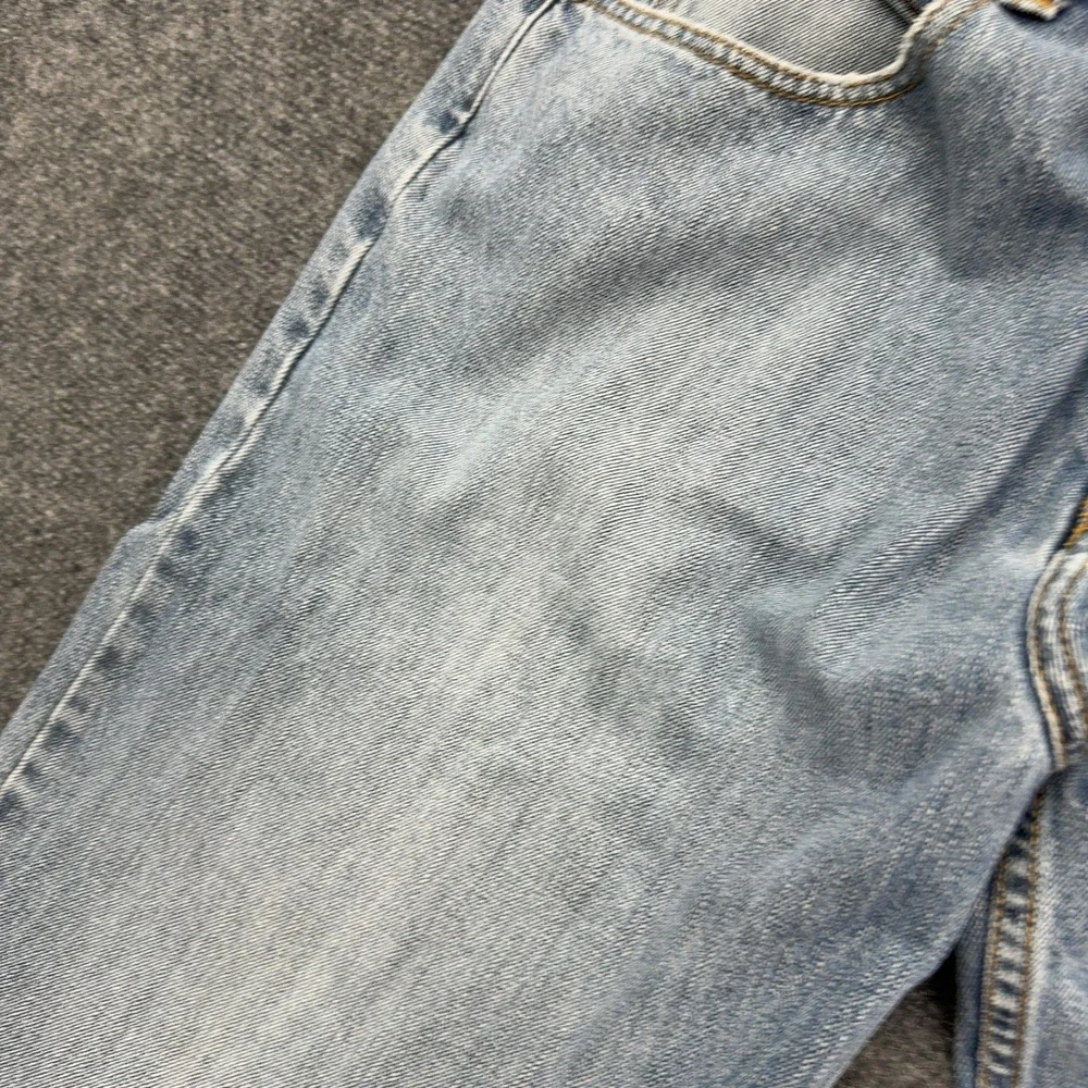 Vintage Anchor Blue Jeans Mens 36x30 Blue Cotton Baggy Loose Fit Skate Y2K Style